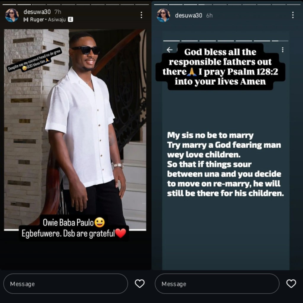 Jude Ighalo’s Ex-Wife, Sonia Praises Him For Being There For Her Despite Their Divorce
