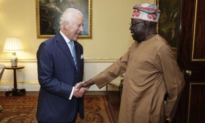 President Tinubu Visits King Charles At Buckingham Palace In UK