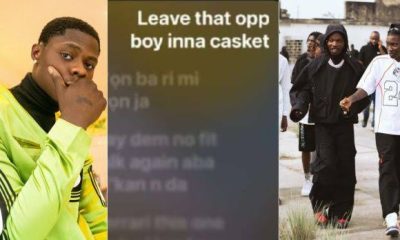 Naira Marley Dragged For Allegedly Mocking Late Mohbad In Zinoleesky’s New Song