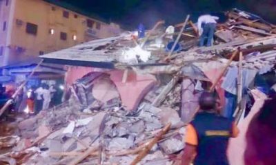 UNIBEN Students Trapped In Building Collapse During Heavy Rainfall In Benin [Video]
