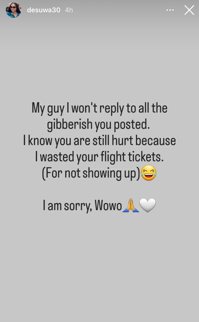 Jude Ighalo's Ex-Wife, Sonia Replies Him After He Accused Her Of Being Obsessed With Him 8 Jude Ighalo's Ex-Wife, Sonia Replies Him After He Accused Her Of Being Obsessed With Him