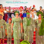 Nigerians React As First Lady, Remi Tinubu Unveils National Unity Fabric For October 1