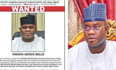 Yahaya Bello Finally Surrenders To EFCC Over Alleged ₦80bn Money Laundering