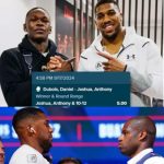 Israel Adesanya Bets N16.45m On Anthony Joshua To Defeat Daniel Dubois In IBF Title Fight