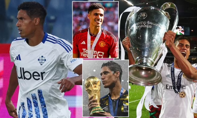 Raphael Varane Announces Surprise Retirement From Football At Age Of 31