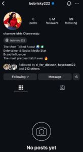 Bobrisky Says He's ‘Feeling Suicidal’ Amid N15m Bribery Allegations By VeryDarkMan