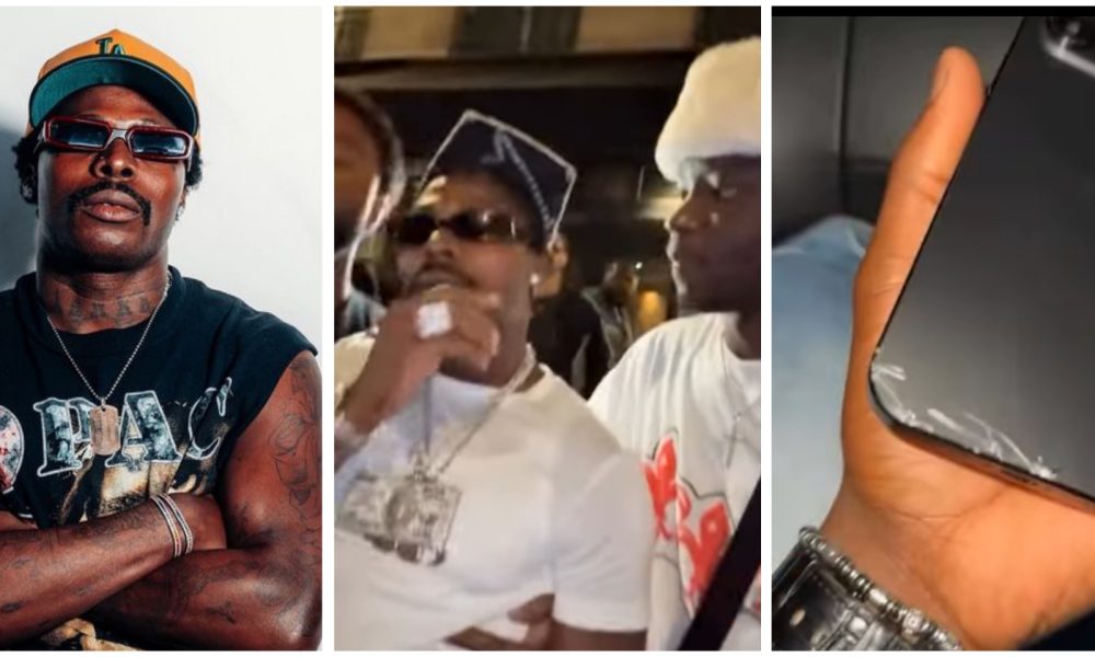 Fan Accuses Asake Of Breaking His iPhone 16 Pro Max While Taking Photo In France [Video]