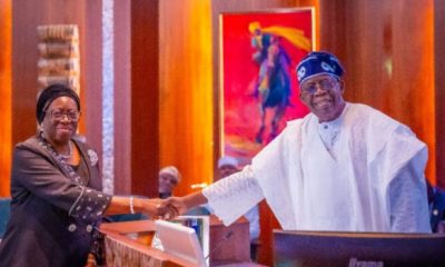 President Tinubu Swears In Justice Kudirat Kekere-Ekun As Substantive CJN