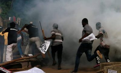 Hoodlums Takes Over #FearlessInOctober Protest Venue In Port Harcourt