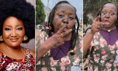 Ebele Okaro Dresses As Mad Woman To Celebrate Nigeria's Independence Day