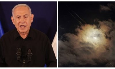 Israel Vows Retaliation After Iran Fired 180 Missile Barrage