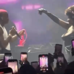 Female Fan Removes Her Pαnties, Hands It To Ruger While His Mother Was On Stage [Video]