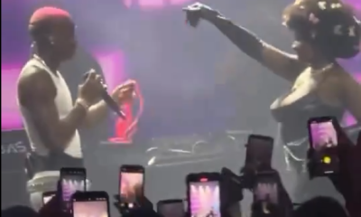 Female Fan Removes Her Pαnties, Hands It To Ruger While His Mother Was On Stage [Video]