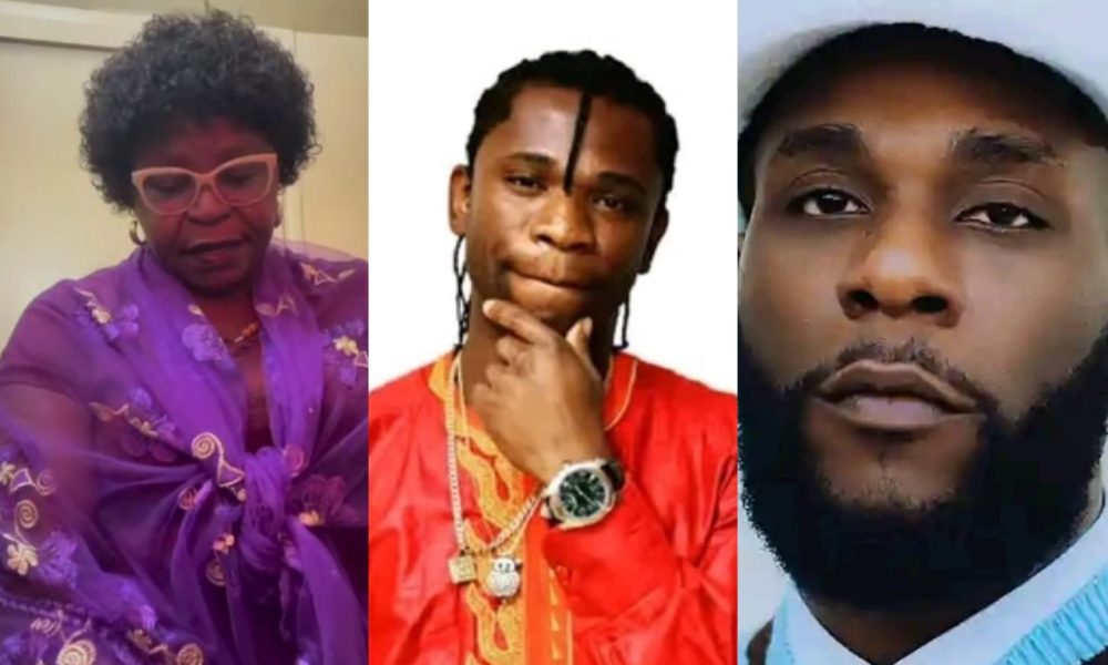 "Akpi Is My Only Son, Please Release Him" - Speed Darlington's Mother Begs Burna Boy [Video]