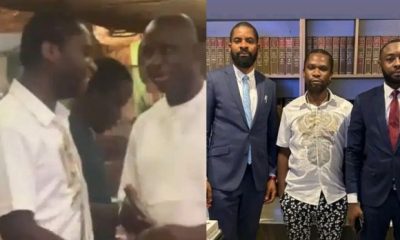 Nigerians React As Speed Darlington Regains Freedom After Arrest By Burna Boy [Video]