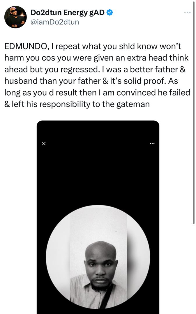 OAP Dotun Fires Back At Nigerian Man Who Shamed Him Over His Failed Marriage