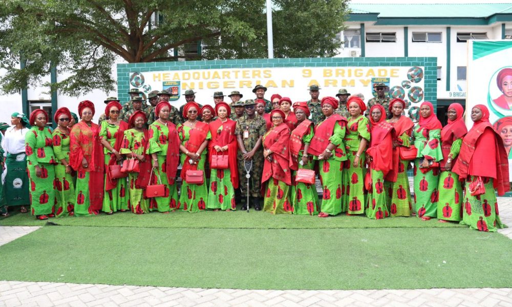 Commander 9 Brigade Hosts NAOWA Chairperson, Empowers Widows 6