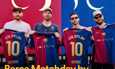 Coldplay Teams Up with FC Barcelona for El Clásico Jersey Takeover in Landmark Spotify Collaboration 46