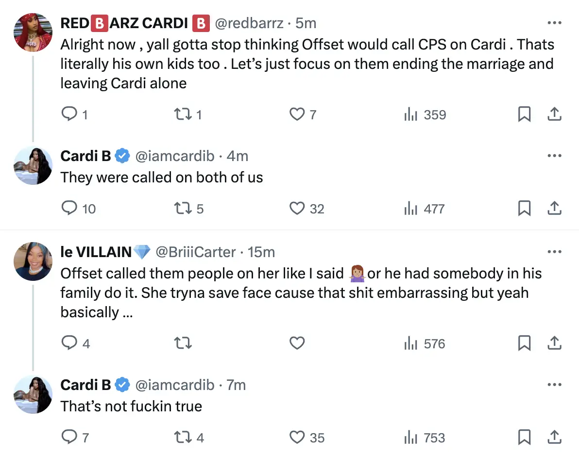 "I Wish The Worst On This Man, I Never Hated Somebody So Much" - Cardi B Attacks Offset