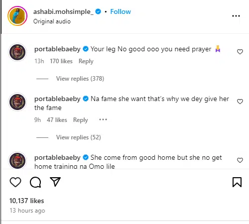 Portable Accuses 4th Baby Mama, Ashabi Of Giving Birth For Him To Gain Fame 3 Portable Accuses 4th Baby Mama, Ashabi Of Giving Birth For Him To Gain Fame