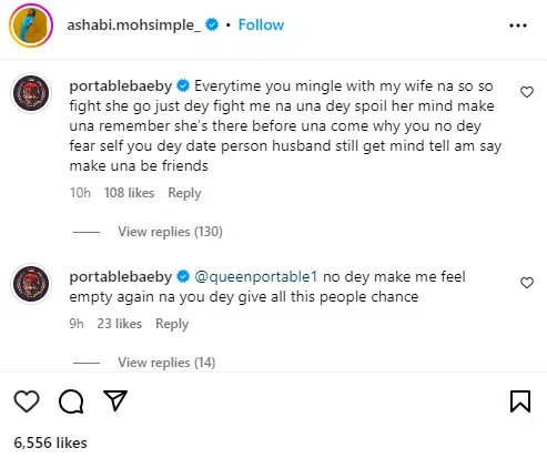 "I'll Soon Impregnate Your Close Friends" - Portable Tells 4th Babymama, Ashabi