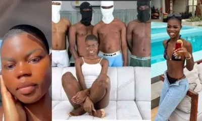 Ghana Pοrnstar, Daisy Melanin Vows To Take On 10 Men After Her Video With 6 Men Went Viral