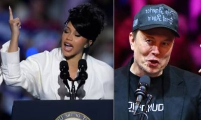 US Election: Cardi B Slams Elon Musk For Calling Her A “Puppet” For Kamala Harris