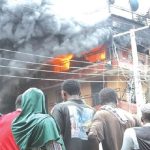 Fire Destroys Shops With Goods Worth Millions At Ajah Market In Lagos