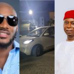 2face Idibia Receives Electric Car As Birthday Gift From Ned Nwoko [Video]