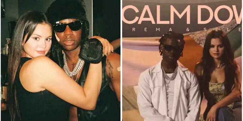Rema's ‘Calm Down’ Featuring Selena Gomez Surpasses 1 Billion Streams On YouTube