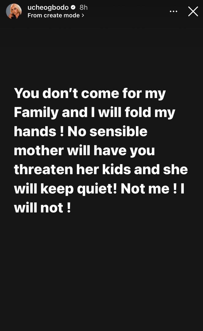 "Your Fans Are Not Dependable, They're From Hell'' - Uche Ogbodo Tackles May Edochie