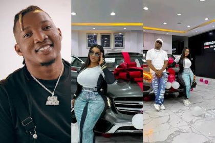 Goya Menor Surprises His Sister With Brand New Mercedes-Benz [Photos]