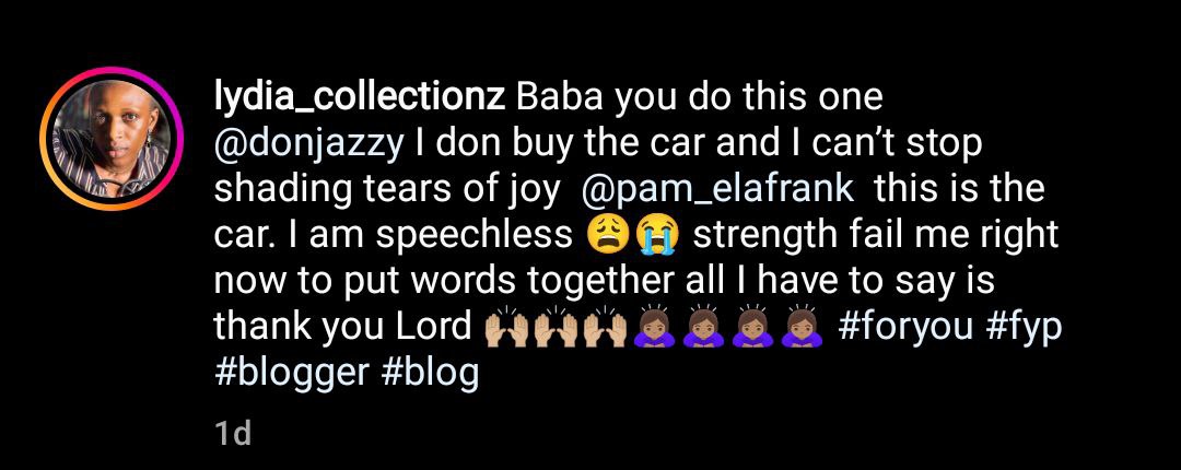 Lady In Tears As Don Jazzy Gifts Her N5m To Buy Car For Children’s School Runs [Video]