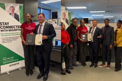 Omoni Oboli Receives Certificate Of Recognition From Mayor Of Brampton In Canada [Video]