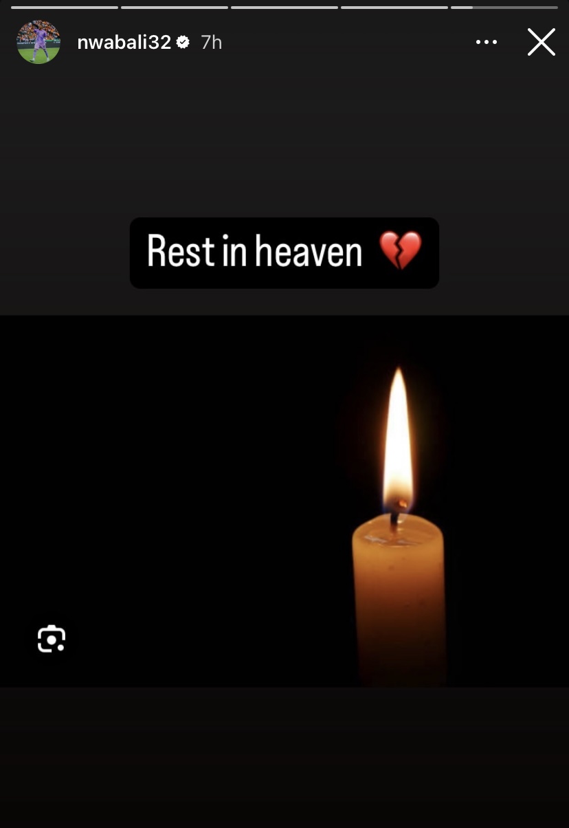 Super Eagles Goalkeeper, Stanley Nwabali Loses His Father 2 Super Eagles Goalkeeper, Stanley Nwabali Loses His Father