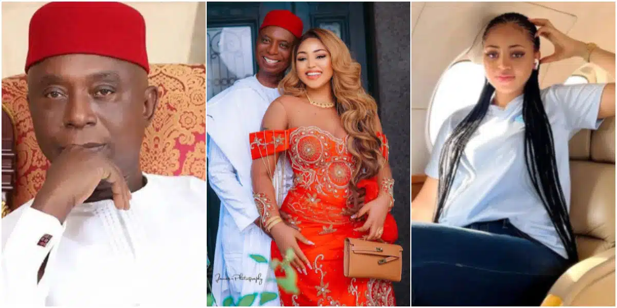 Ned Nwoko Reveals High-Profile Suitors His Wife, Regina Daniels Turned Down To Be With Him [Video]