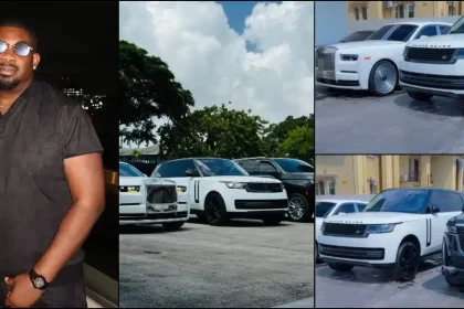 Don Jazzy Show Off His 3 Newly Acquired Luxurious Cars [Video]