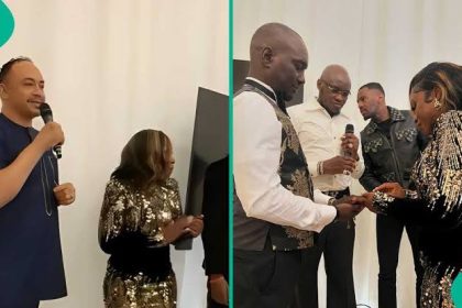 Daddy Freeze Officiates First Wedding Ceremony At His Ministry, Slams His Critics