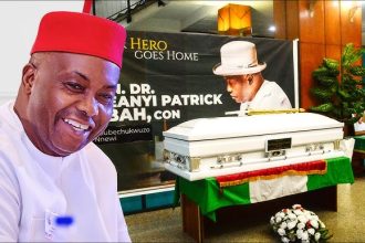 Senator Ifeanyi Ubah Buried Amid Tears In Nnewi, Anambra [Photos]