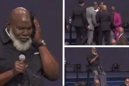 Watch The Moment Bishop T.D Jakes Suffered Medical Emergency During Service [Video]