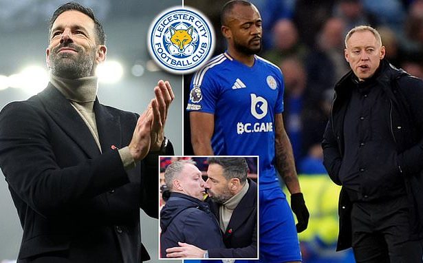 Ruud Van Nistelrooy Set To Replace Steve Cooper As Leicester City's New Head Coach