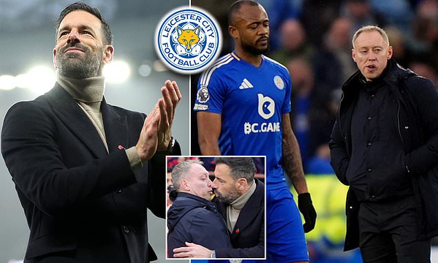 Ruud Van Nistelrooy Set To Replace Steve Cooper As Leicester City's New Head Coach