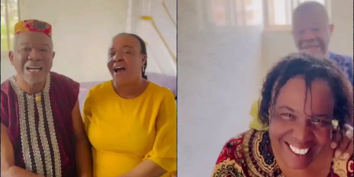 Chiwetalu Agu Offers Marriage Advice As He Washes His Wife’s Hair [Video]