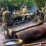 Journalist Fisayo Soyombo Arrested Alongside Oil Thieves During Illegal Bunkering Site Raid - Nigerian Army 1