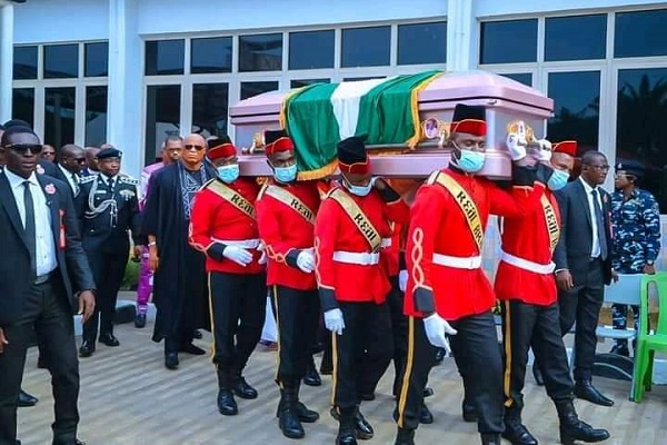 Late Akwa Ibom First Lady, Patience Umo Eno Laid To Rest [Photos]