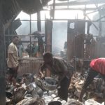 Fire Destroys Ebute Ero Market In Lagos [Photos]