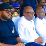 PHOTOS: Governor Sim Fubara, Alex Otti, other dignitaries attend burial of Senator Lee Maeba's mother 1
