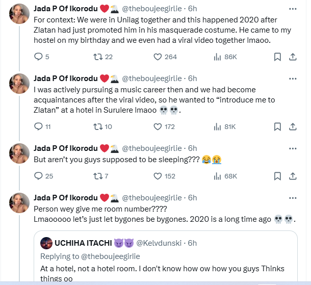 Lady Claims Egungun Asked Her To Meet Him At Lagos Hotel Amid Cheating Allegations