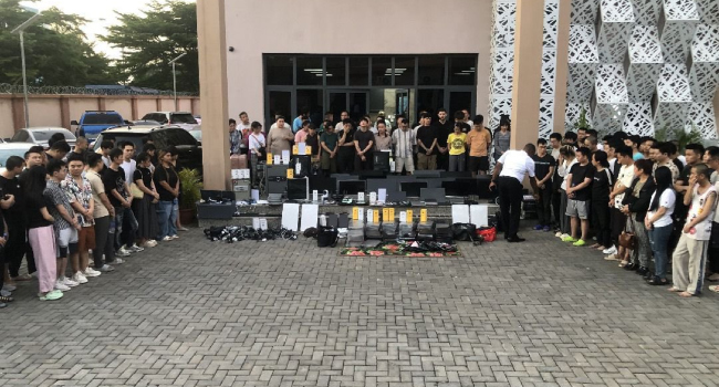 Nigerian Police Arraign 113 Foreign Nationals Over Alleged Immigration Offences, Cybercrime [Video]