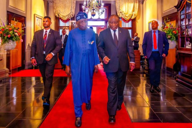 Ramaphosa Welcomes Tinubu In South Africa For Bilateral Talks [Photos]